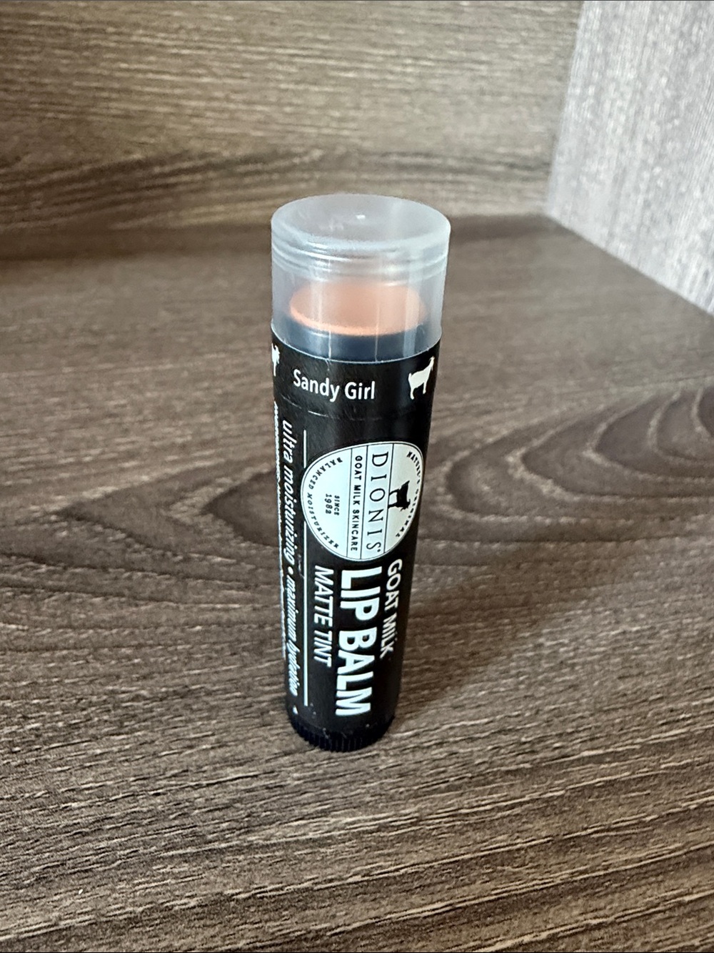 ❤️$5 NWT Dionis Shade Sandy Girl Goat Milk Lip Balm Matte Tint 4.25g